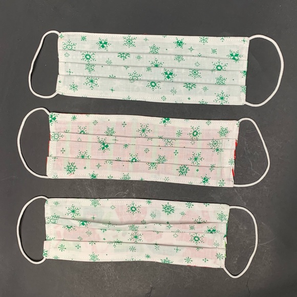 Set of 3 adult Christmas masks, new - Picture 2 of 3